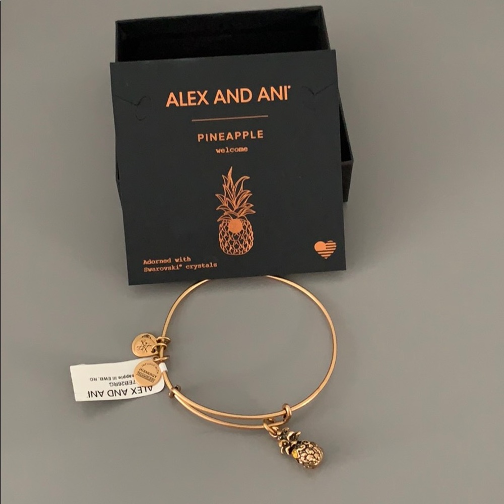Alex and Ani Pineapple Bracelet